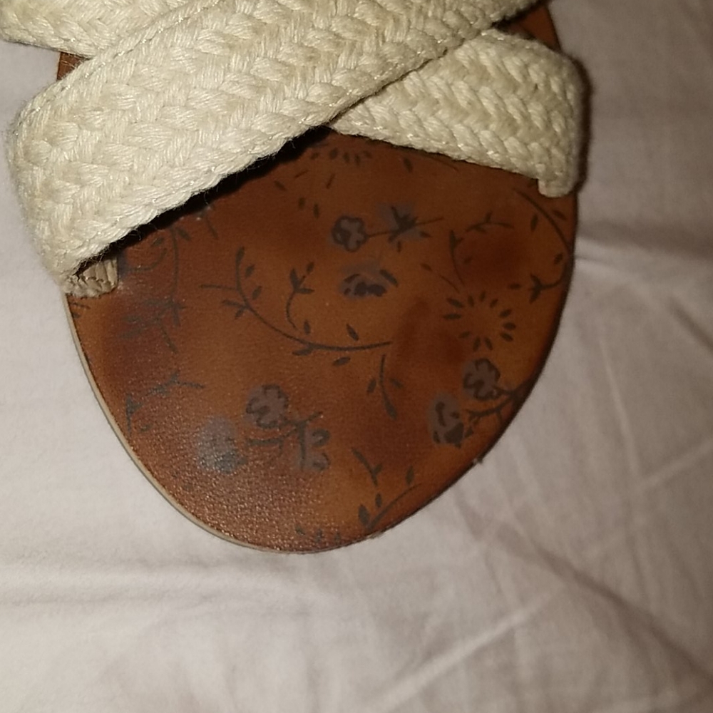 Maurices Tie Up Ankle Sandals Size 8 - Picture 10 of 10